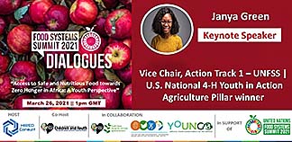 Janya Green keynote speaker poster.