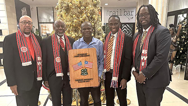 Tuskegee University delegates