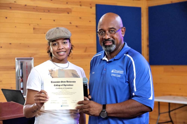 Tennessee New Farmer Academy Director Finis Stribling III