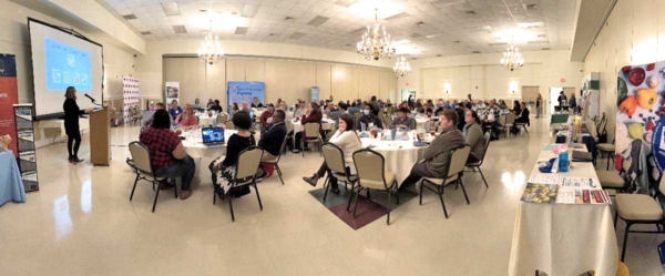 Group gathered at event.