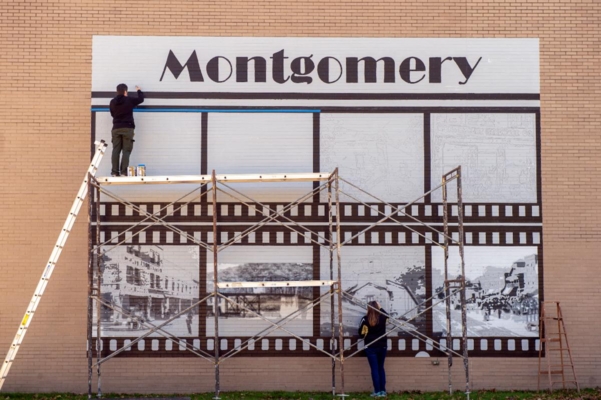 Montgomery mural