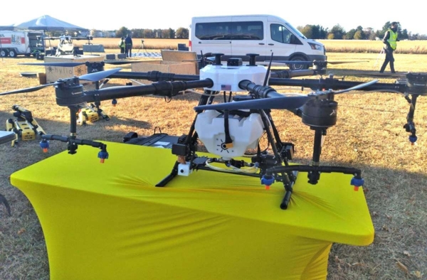 Showcase of a drone.