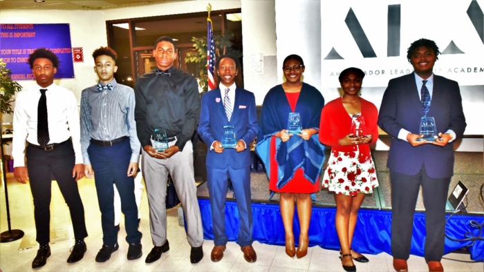 Young people participating in the Ambassadors Leadership Academy
