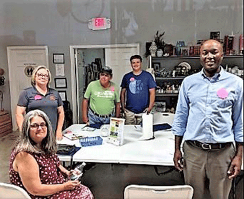 Farmers participate in the Beginning Farmers and Ranchers Program.