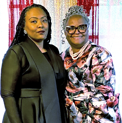 TaMaira Banks with her mother, Beverly C. Banks.