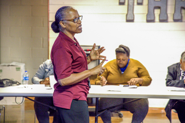 Dr. Dorothy Brandon teaching