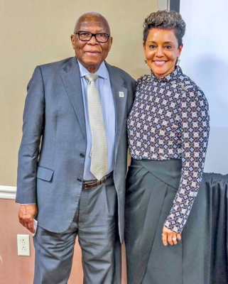 Dr. Mort Neufville and Dr. Jewel Bronaugh