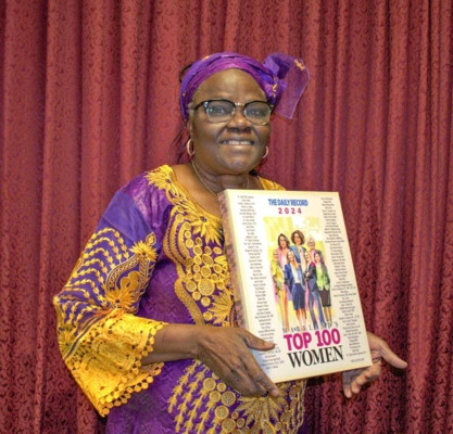 Dr. Virginie Zoumenou receives honor.
