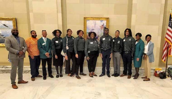 Students at the Capitol