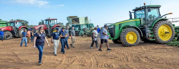 Attendees at the Model Farm Field Day.