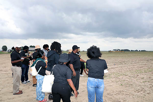 Group at farm.