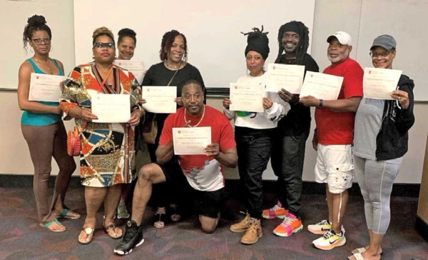 Money Smart financial literacy workshop participants.